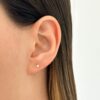 Brinco Solitario Zirconia 2,5mm - Image 2
