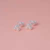 Brinco Cacho de Uva Perolas 2,5mm Infantil