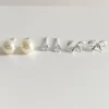 Brinco Trio c/ Zirconia, Lacinho c/ Zirconia e Perola