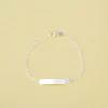 Pulseira Infantil de Chapa c/ Menino Vazado
